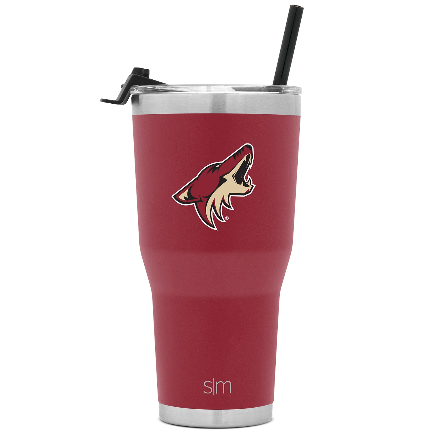 Simple Modern NHLÂ® Cruiser Insulated Tumbler with Flip Lid and Straw - 30oz - Arizona Coyotes