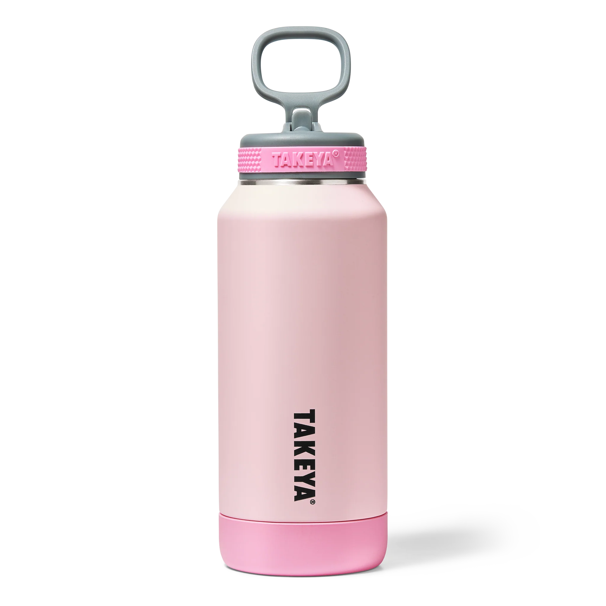 Takeya Sport Soft Touch Water Bottle With Straw Lid