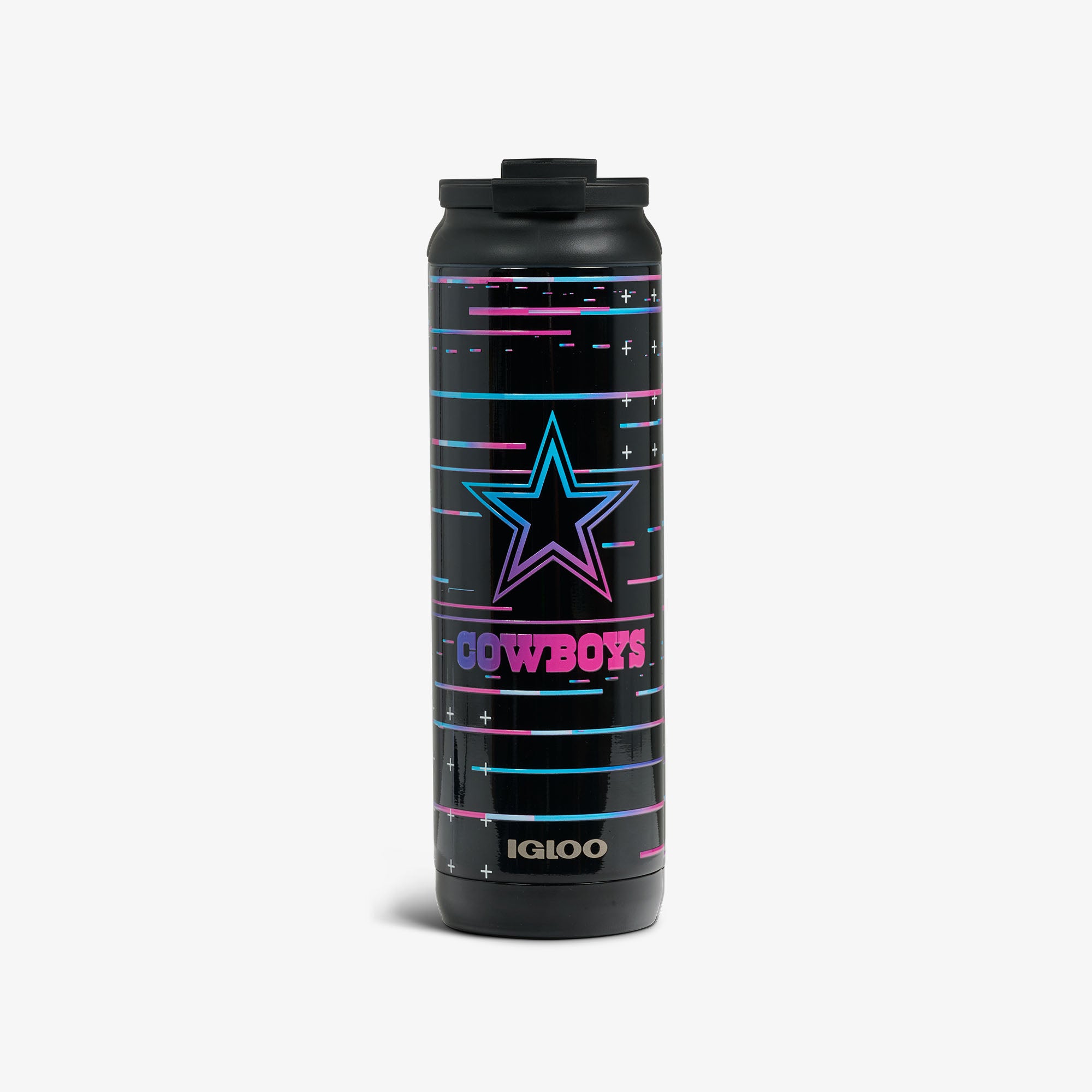 Igloo NFL Neon Dallas Cowboys 20 Oz Flip ‘n’ Sip Tumbler