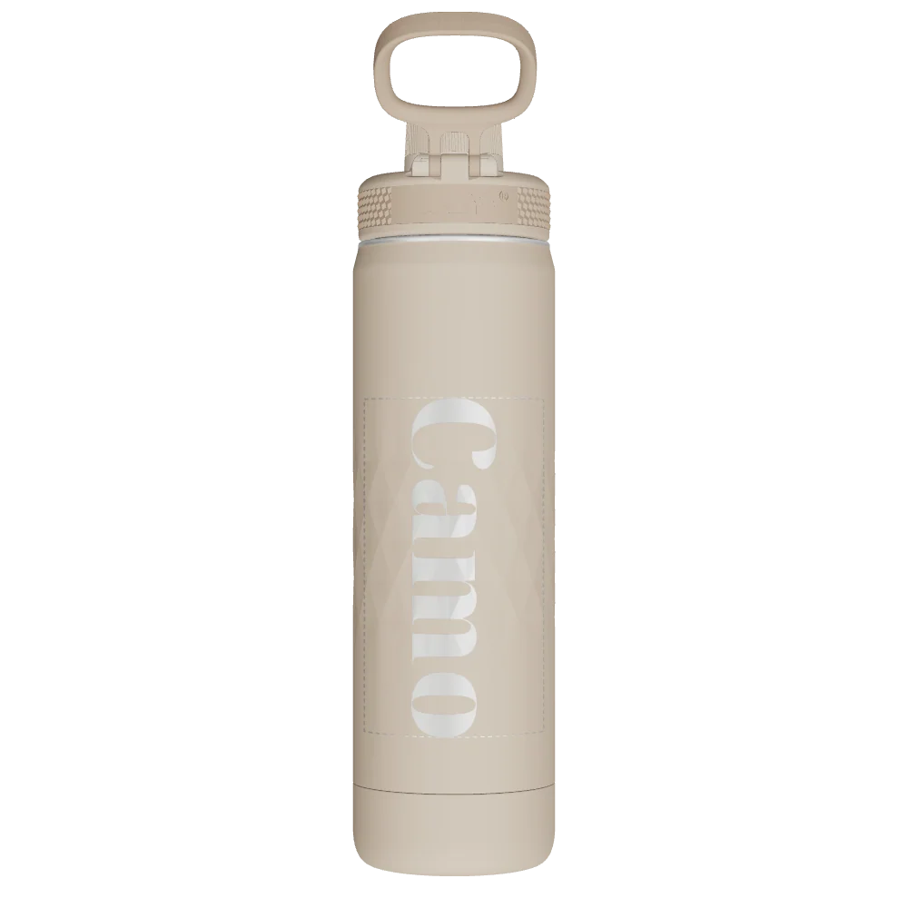 Takeya Sport Water Bottle - 22oz Almond Spout - Model 51320-TAKEYA-SPORT-WATER-BOTTLE-CUSTOMIZED-141-22OZ-ALMOND-SPOUT