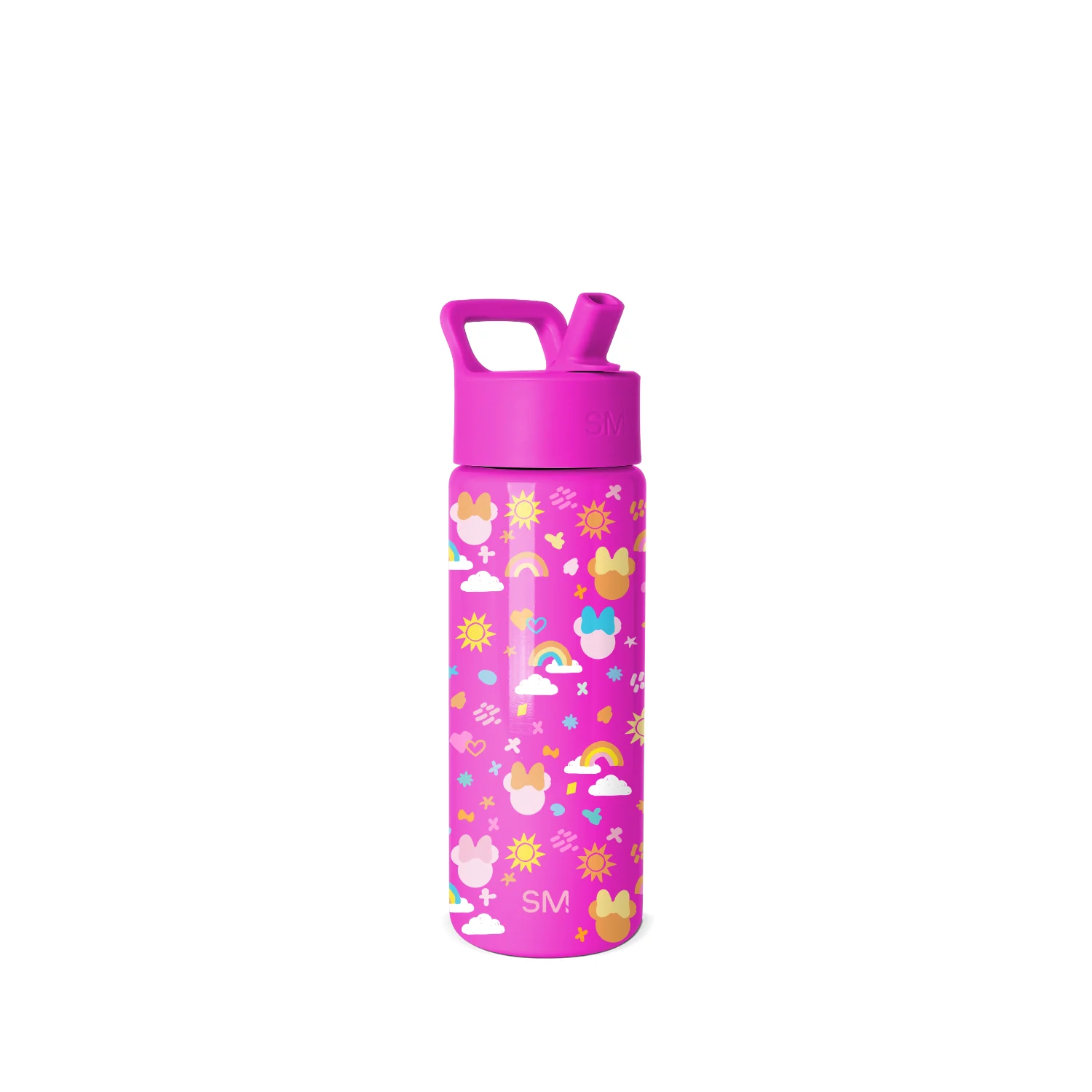 Simple Modern Summit Kids Water Bottle with Straw Lid - 18oz Minnie Doodle