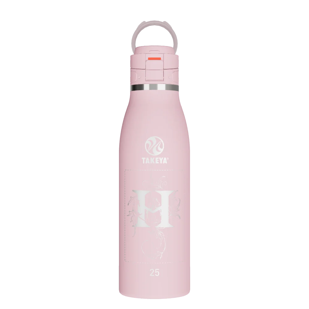 Takeya Traveler Leakproof Coffee Mug - 25oz Blush - Model 52510-TAKEYA-TRAVELER-LEAKPROOF-COFFEE-MUG-CUSTOMIZED-49-25OZ-BLUSH