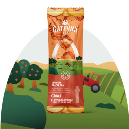 Cirkul Gateway Tea Peach Tea Cartridge