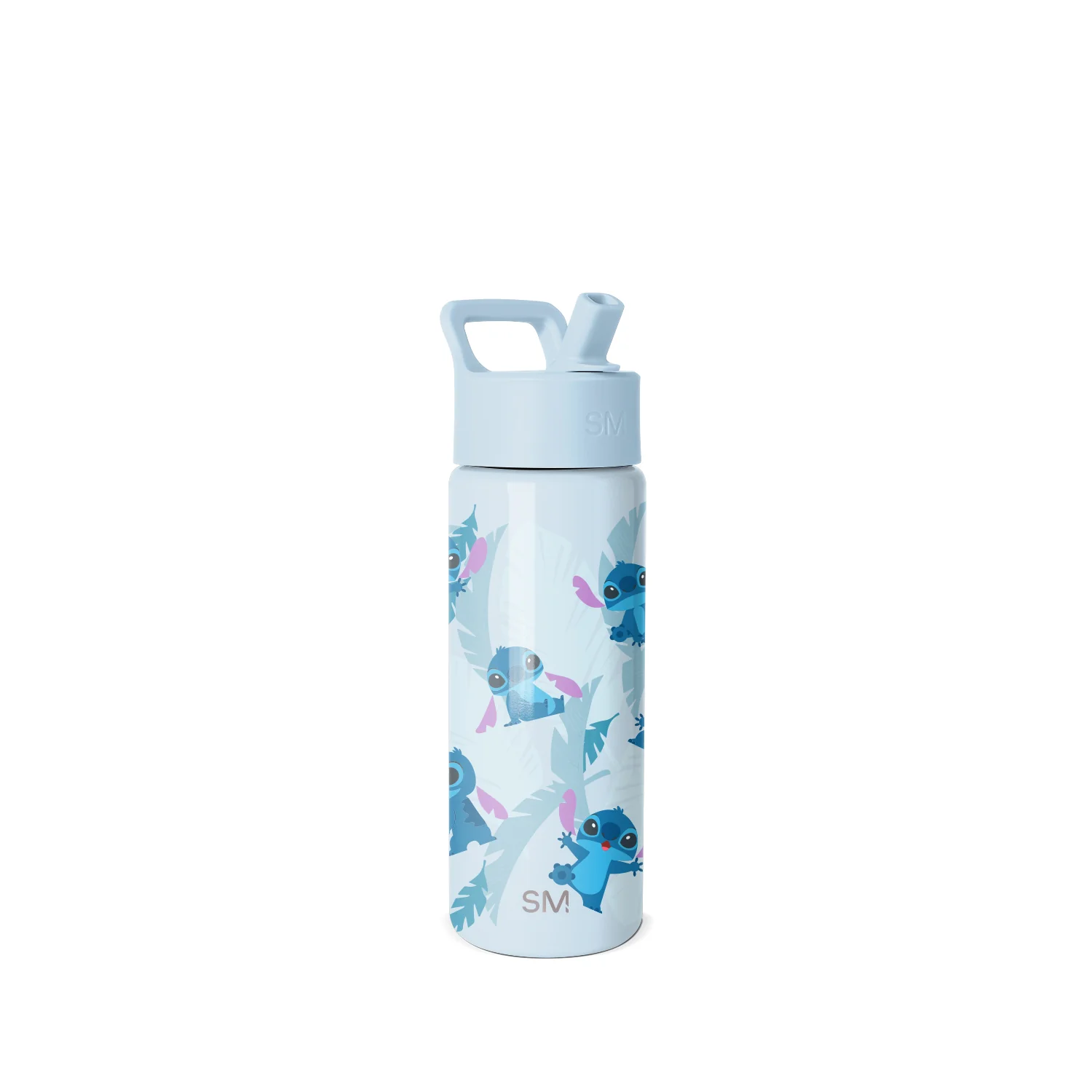 Simple Modern Summit Kids Water Bottle with Straw Lid - 18oz Tropical Stitch
