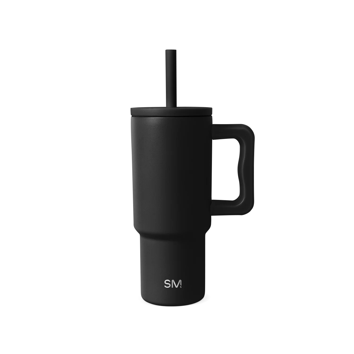 Simple Modern Trek Kids Tumbler with Silicone Straw Lid - 24oz Midnight Black