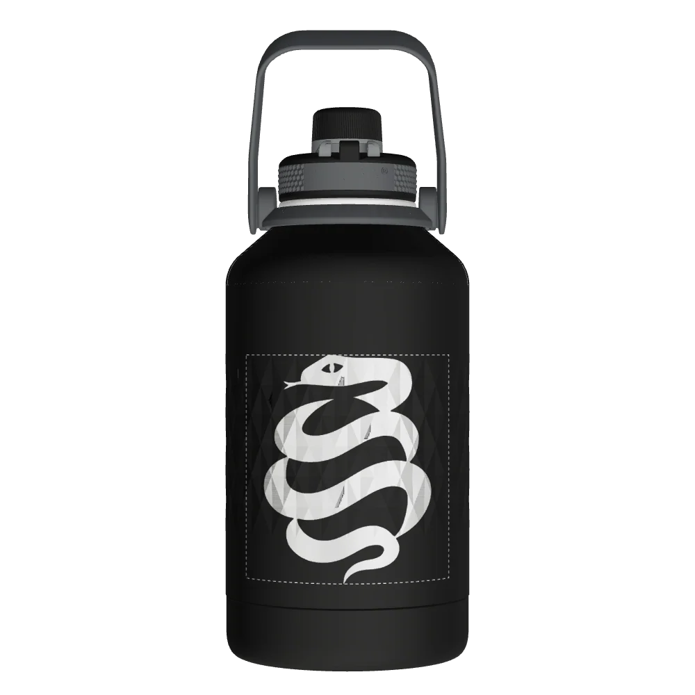 Takeya Sport Water Bottle - 64oz Obsidian Spout - Model 51363-TAKEYA-SPORT-WATER-BOTTLE-CUSTOMIZED-235-64OZ-OBSIDIAN-SPOUT