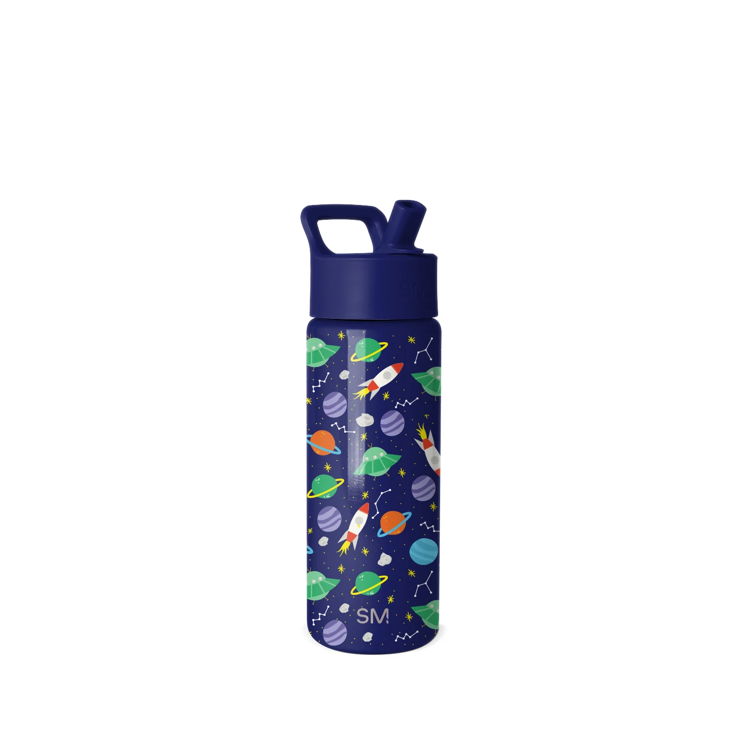 Simple Modern Summit Kids Water Bottle with Straw Lid - 18oz Outer Space
