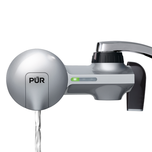 PUR PLUS faucet system silver matte