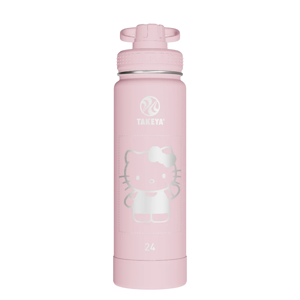 Takeya Actives Water Bottle With Spout Lid - 24oz Blush