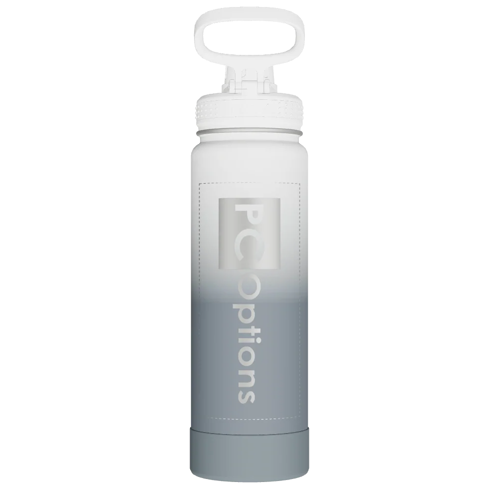 Takeya Actives Water Bottle With Spout Lid - 24oz Morning Mist - Model 51397-TAKEYA-ACTIVES-WATER-BOTTLE-WITH-SPOUT-LID-CUSTOMIZED-123-24OZ-MORNING-MIST