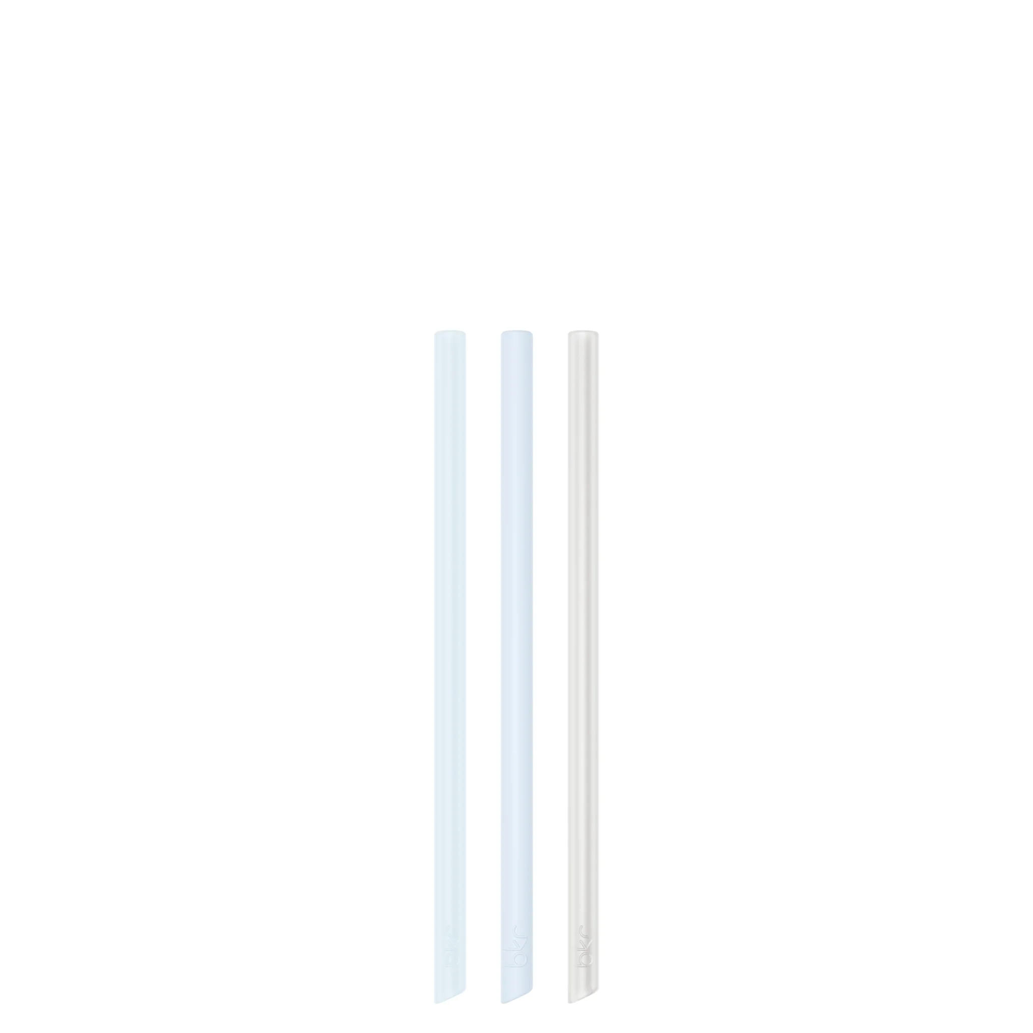 bkr SNOWDRIFT LITTLE CUP STRAWS 355ML (12OZ) SET OF THREE