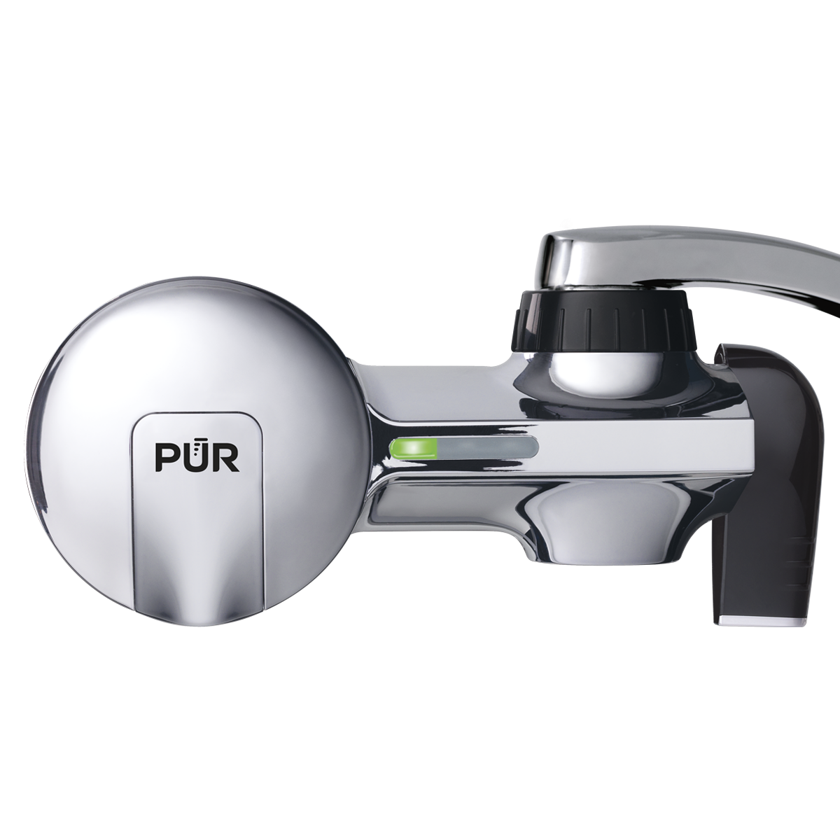 PUR PLUS faucet filtration system horizontal chrome