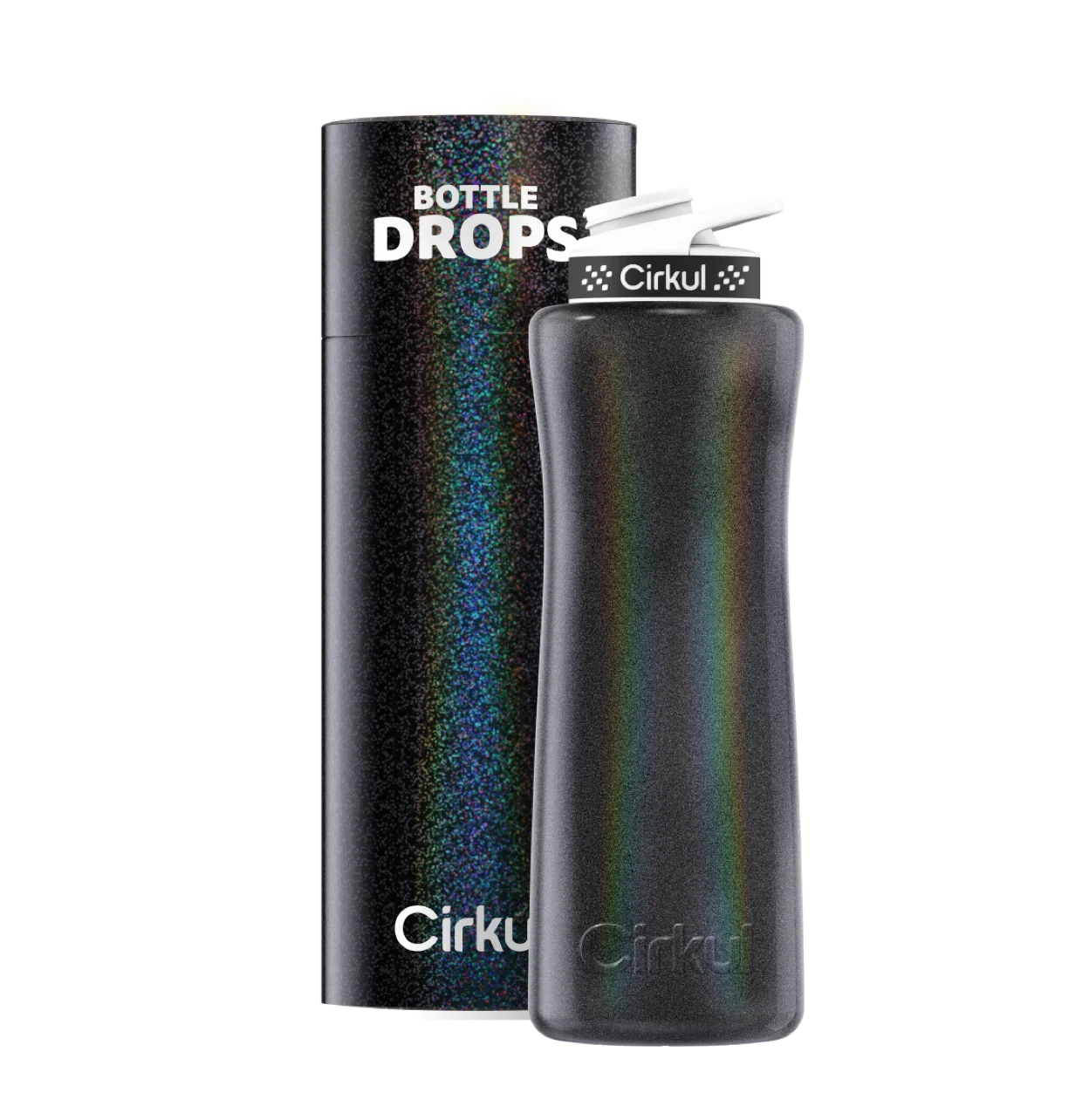 Cirkul Limited Edition: 32oz. Galaxy Glimmer Stainless Steel Bottle & Lid