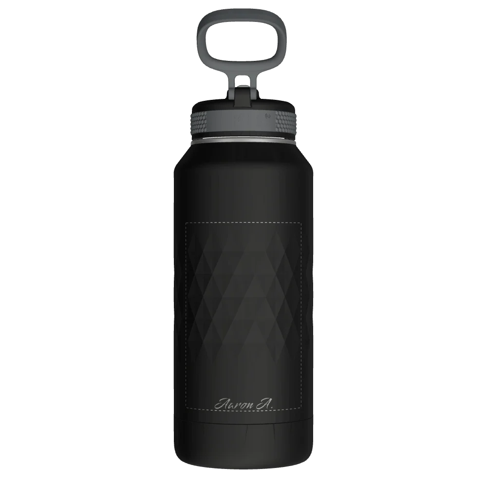Takeya Sport Water Bottle - 32oz Obsidian Straw - Model 51339-TAKEYA-SPORT-WATER-BOTTLE-CUSTOMIZED-335-32OZ-OBSIDIAN-STRAW